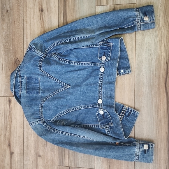 Levis sz S Type 1 Iconic Denim Jacket Blue Jean - Picture 5 of 5